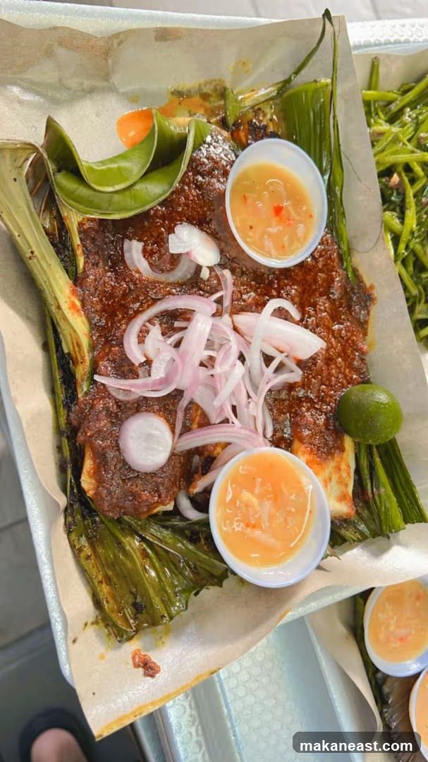Grilled Fish with Sambal and Vegetables