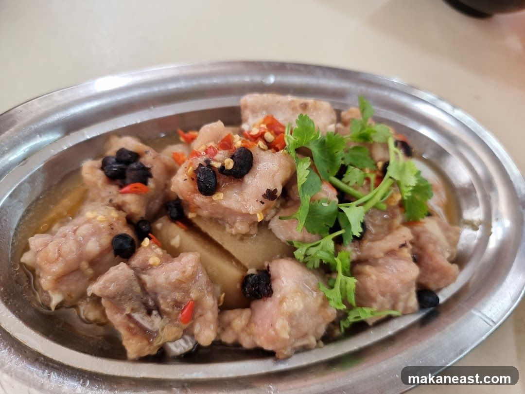 Steamed Pork Ribs with Black Beans