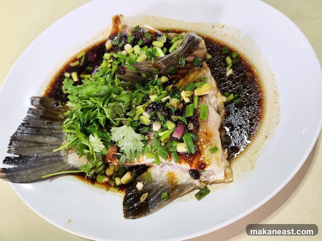 Steamed Fish with Soy Sauce