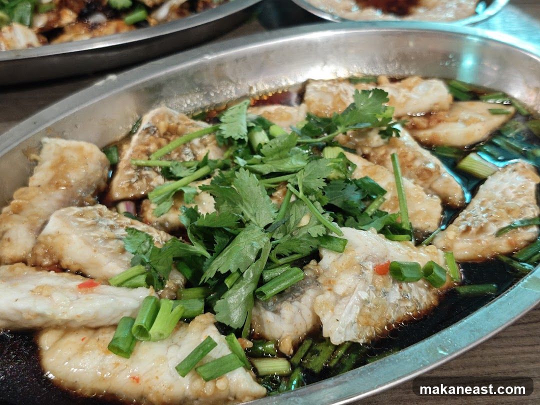 Steamed Fish with Soy Sauce