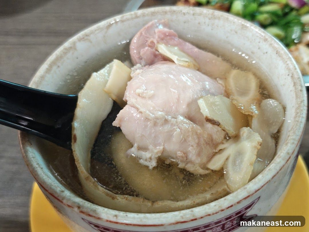 Chicken Soup with Herbs