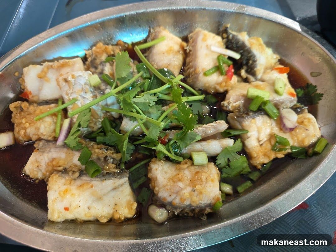 Steamed Fish with Soy Sauce