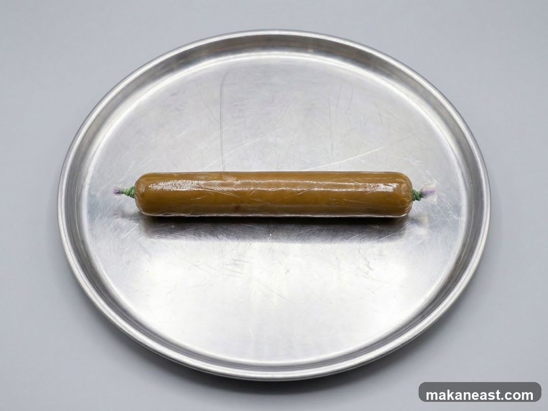 Sausage on a Tray