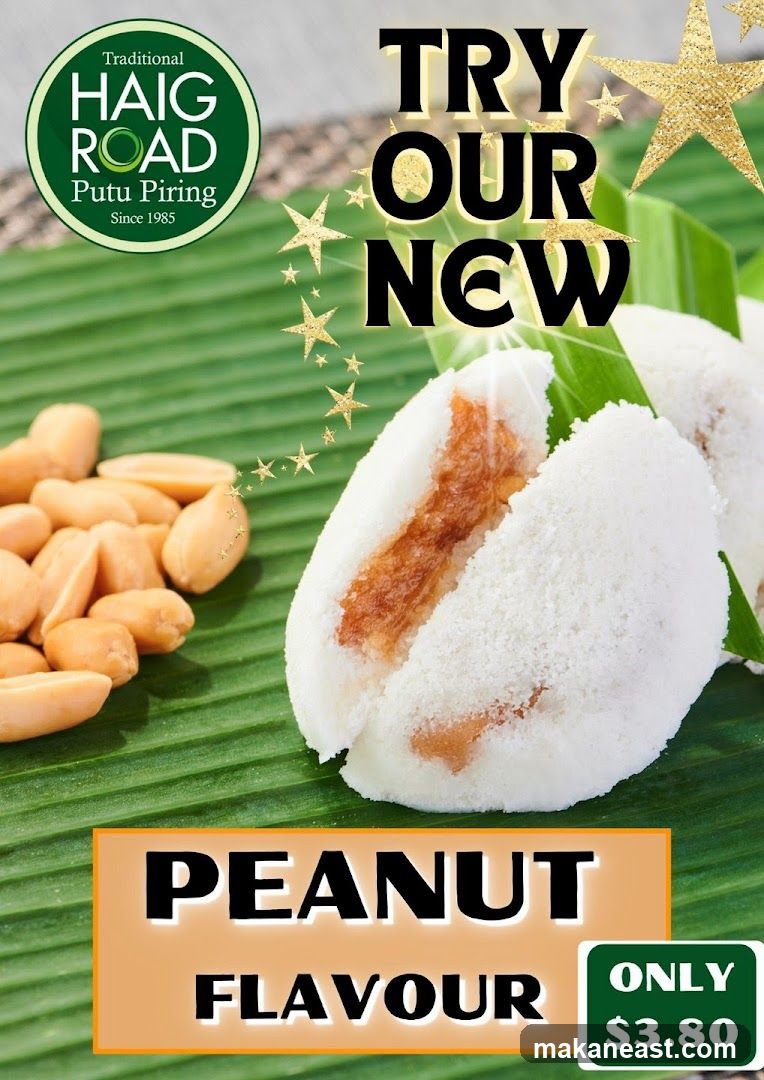 Peanut Flavour Putu Piring