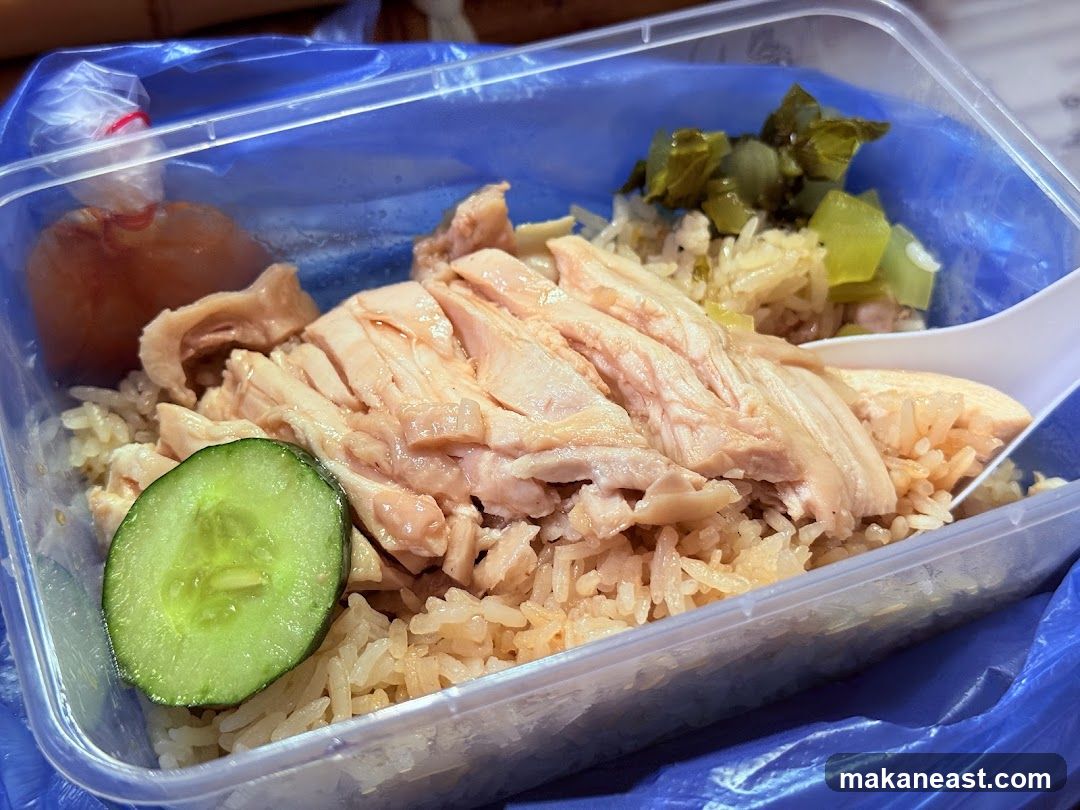 Hainanese Chicken Rice Takeaway