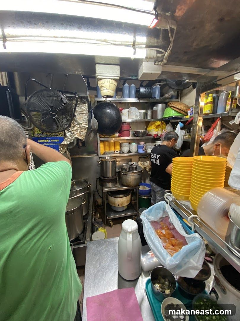 Kitchen preparation area