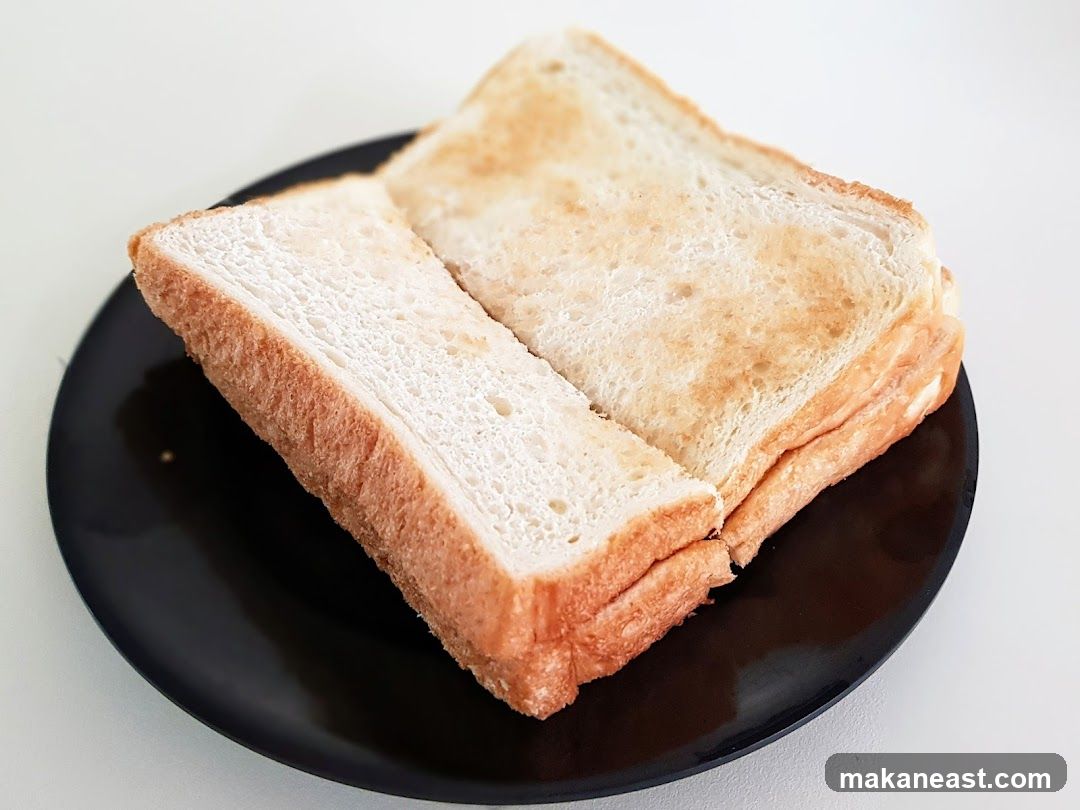 Toast on a Plate