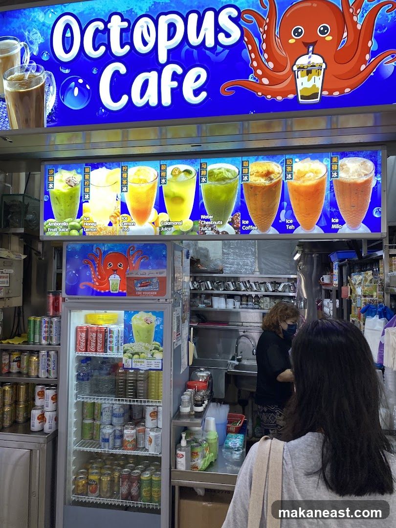 Octopus Cafe Drinks Menu