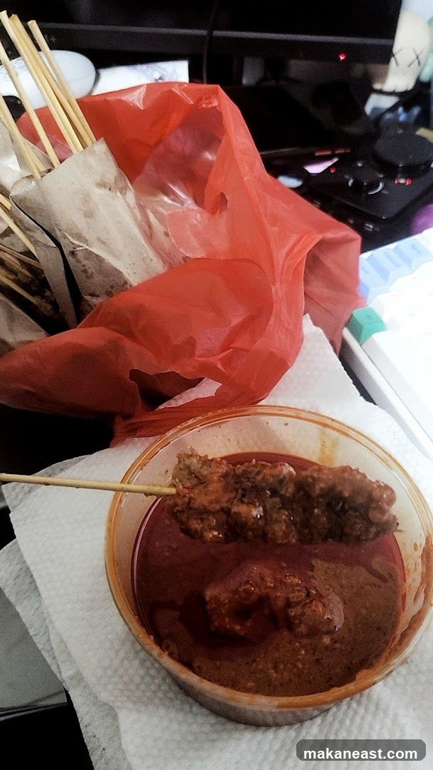 Satay Skewers with Peanut Sauce