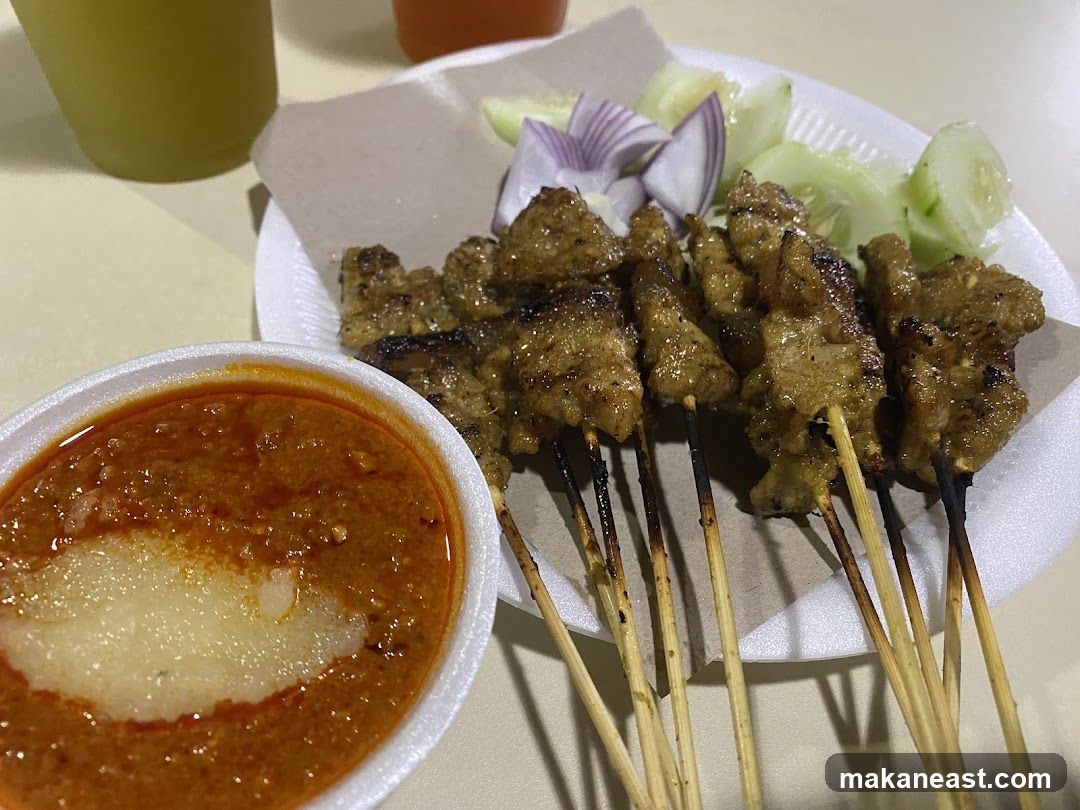 Satay Skewers with Peanut Sauce