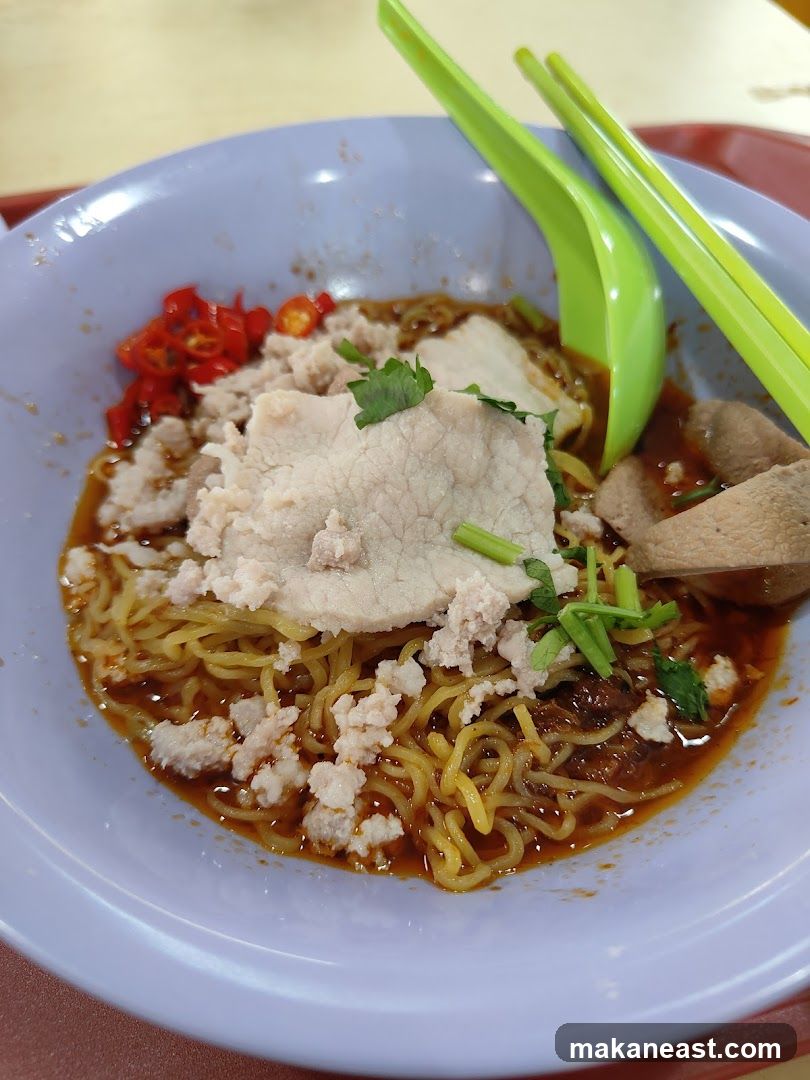 海记潮州粿条面 Fish Dumpling Fishball Minced Meat Noodle