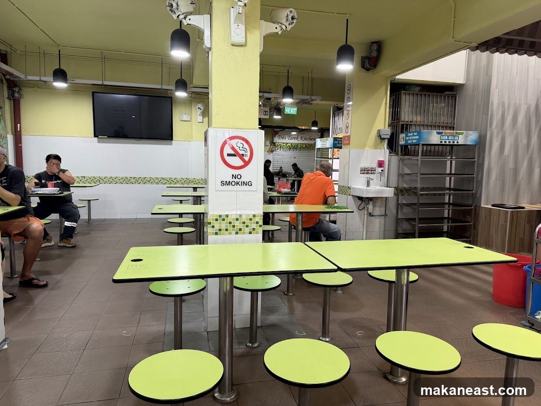 Food court interior