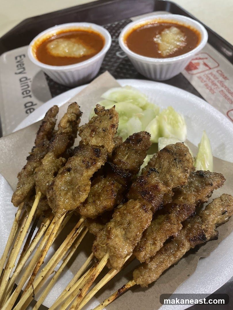 Chicken Satay with Peanut Sauce