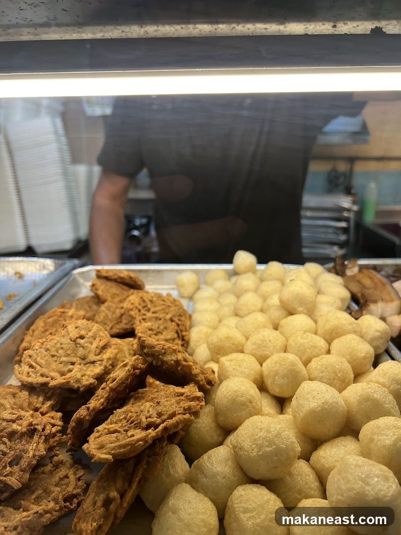 Fried Snacks and Fish Balls