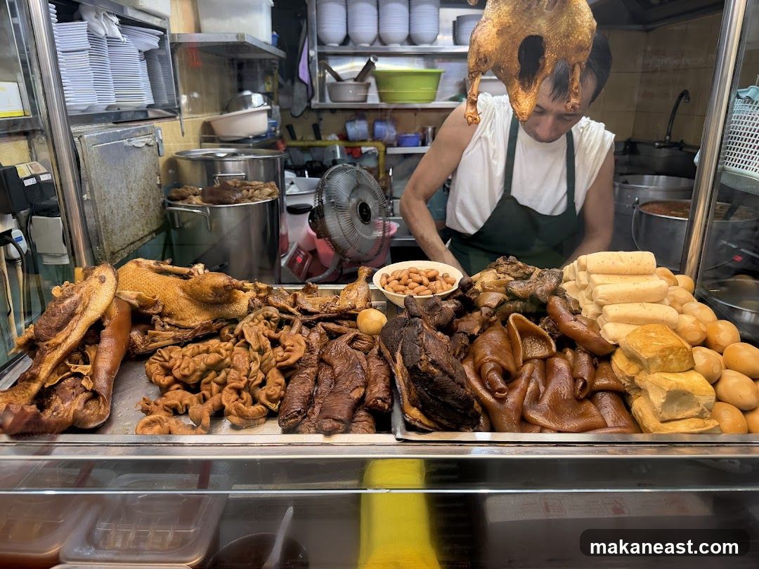 Cooked Meats Display
