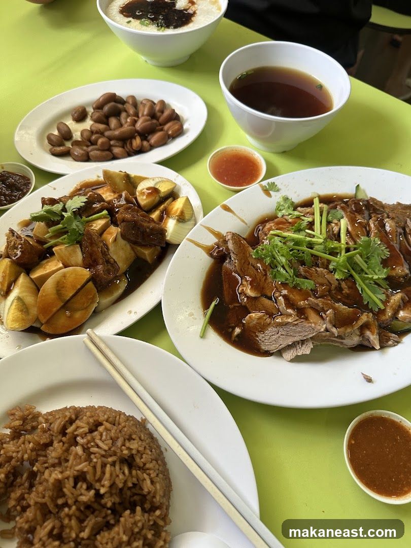 Braised Duck Rice Meal