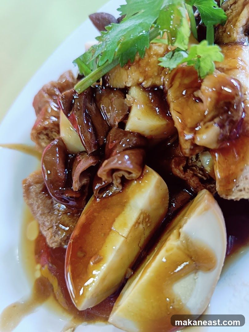 Braised Eggs and Tofu
