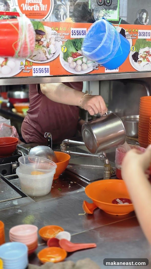 Seng Hoe Fish Ball Minced Meat Noodle (勝和鱼圆肉脞面)