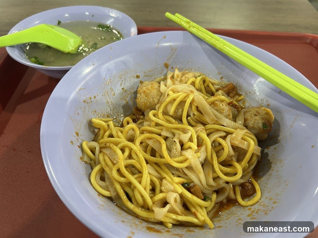 Noodles with Meatballs