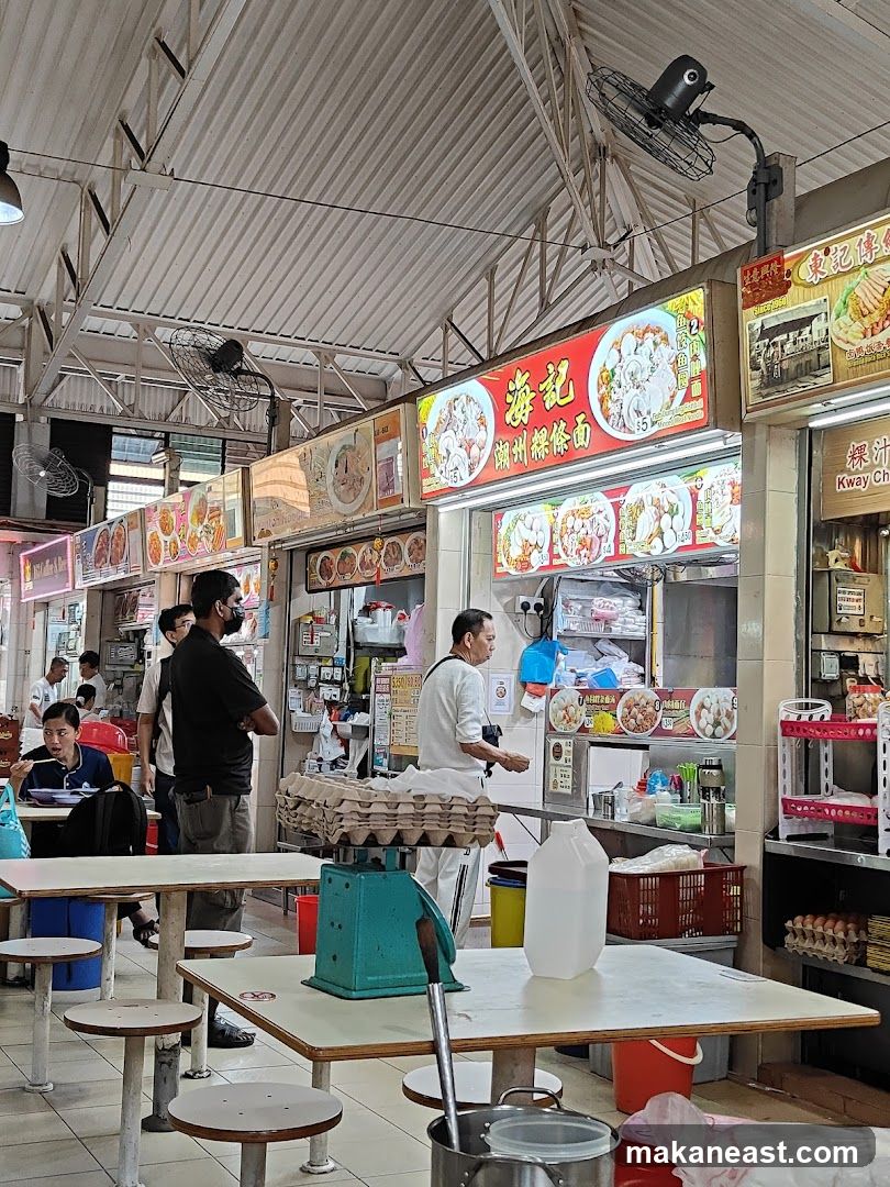 Food Stall with Menu Boards