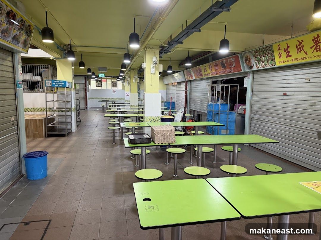 Food Court Seating Area