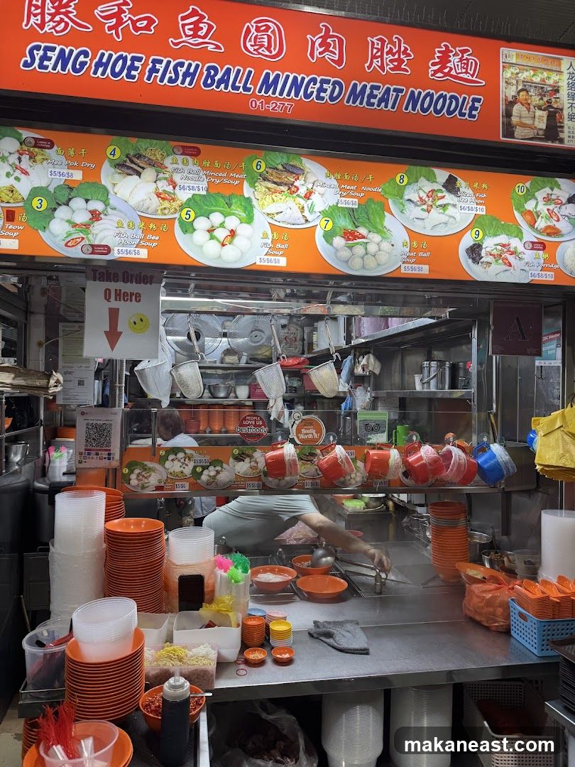 Seng Hoe Fish Ball Minced Meat Noodle Stall