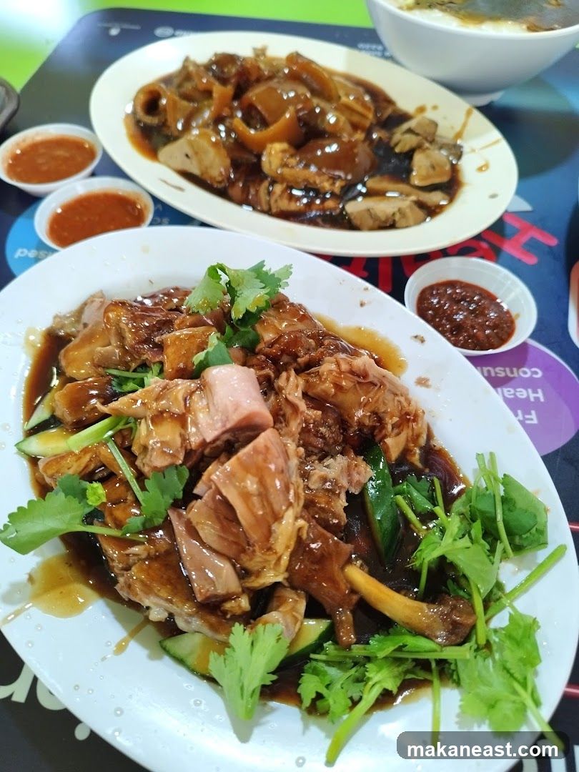 Braised Duck and Pork Belly