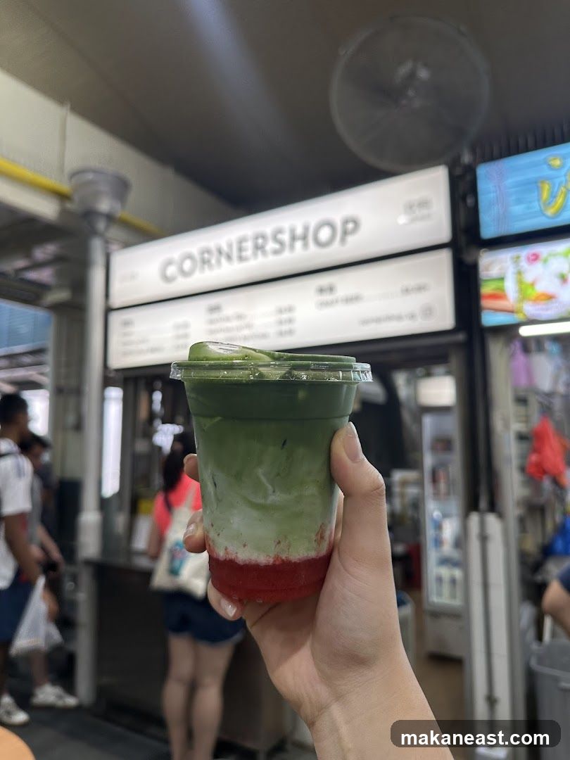 Matcha Strawberry Drink