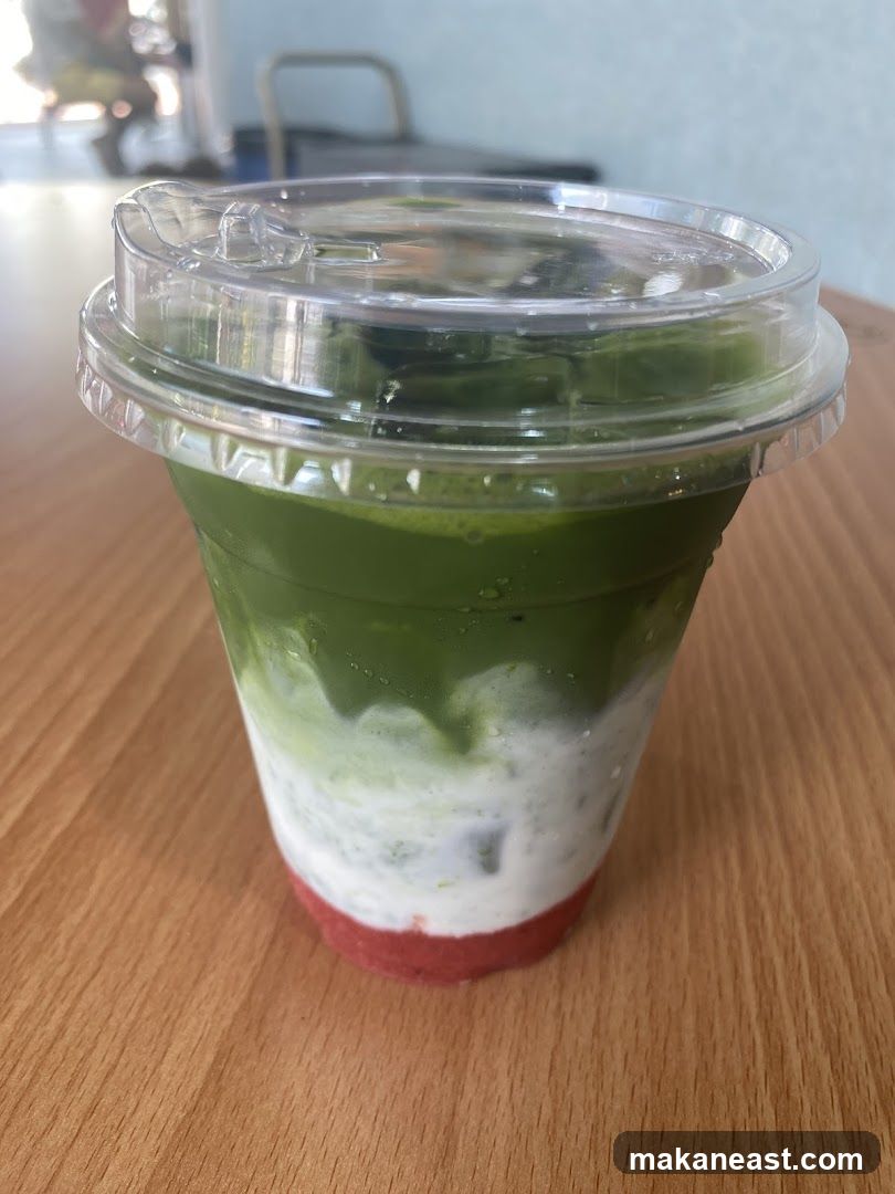 Iced Matcha Latte