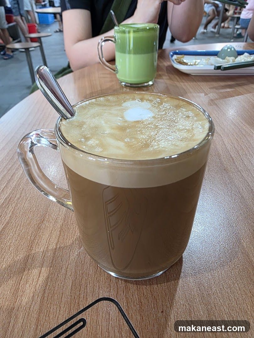 Coffee and Matcha Drink