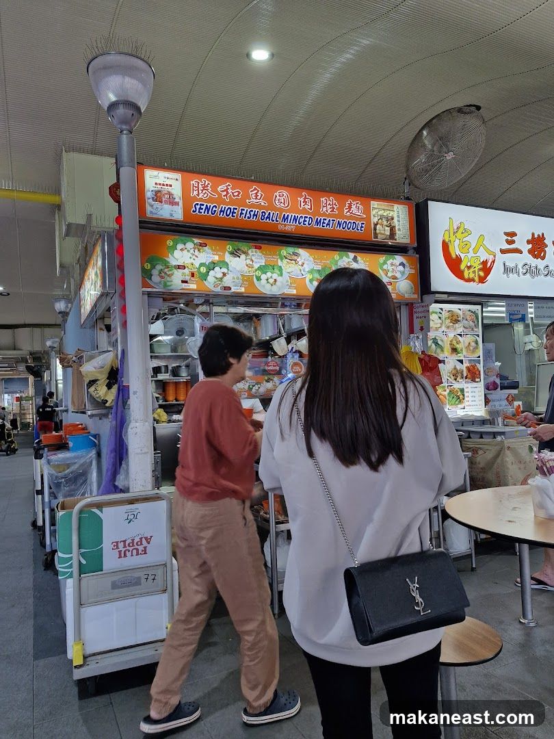 Food Stall with Menu