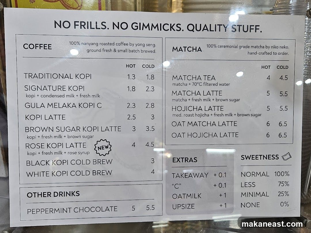NO FRILLS. NO GIMMICKS. QUALITY STUFF.
