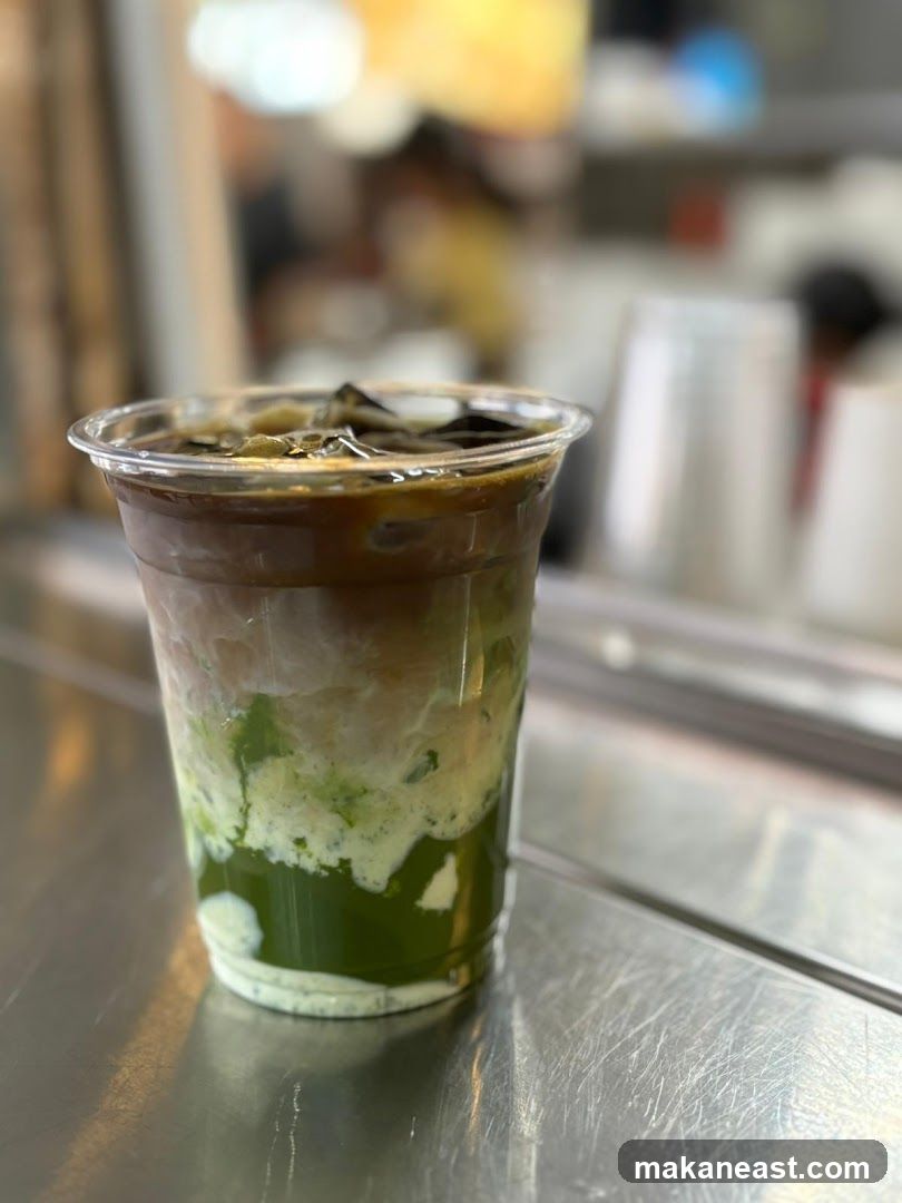 Iced Matcha Latte