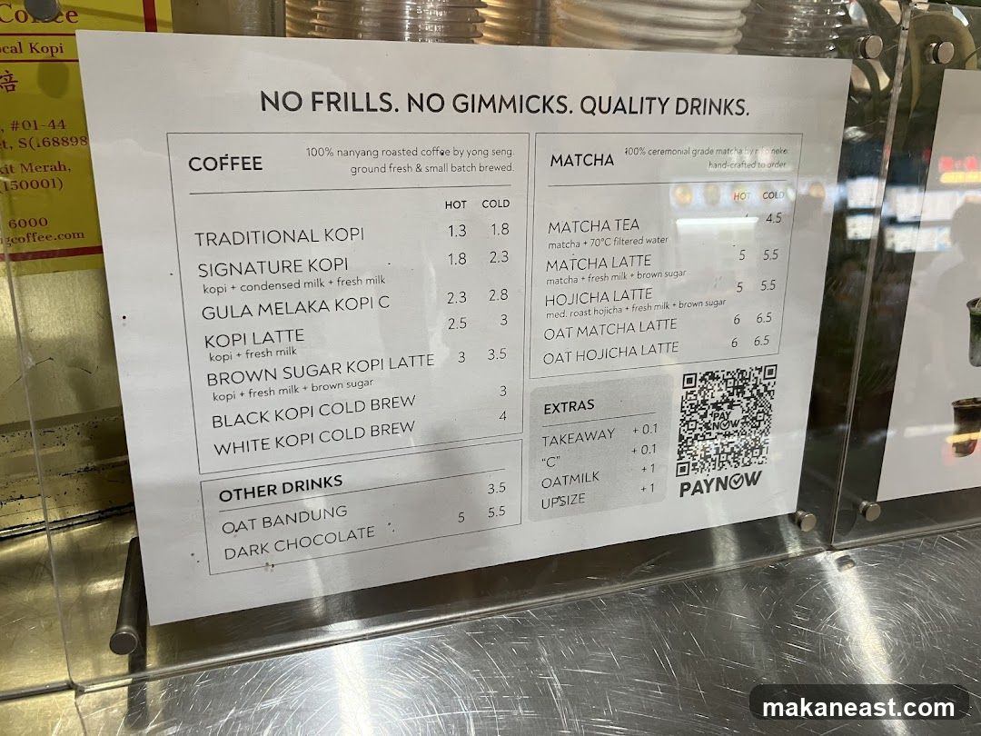 NO FRILLS. NO GIMMICKS. QUALITY DRINKS.