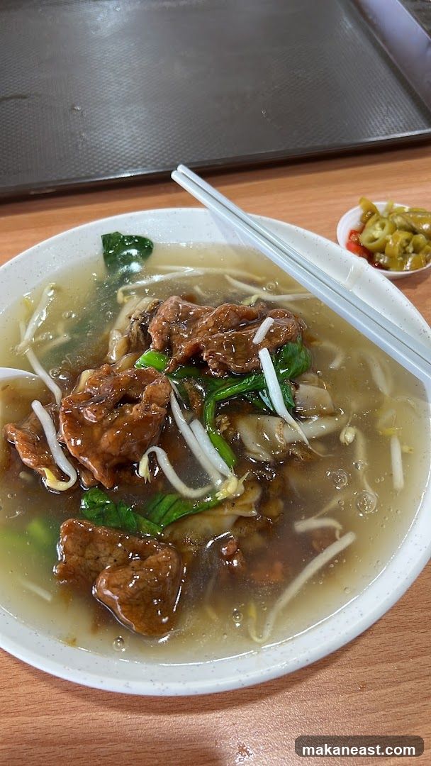 Beef noodle soup
