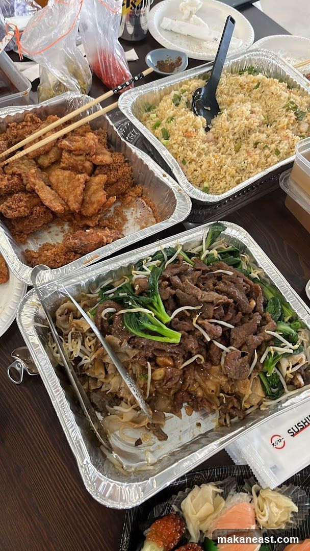 Takeout Food Spread