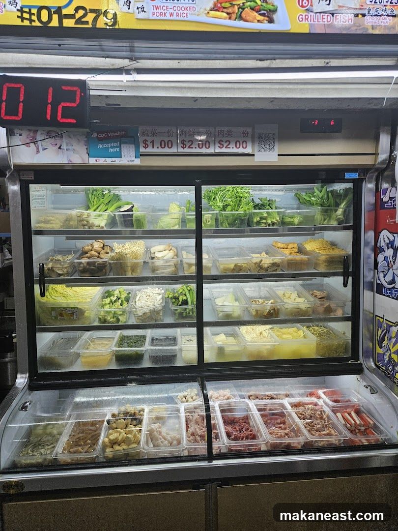 Food Stall Display