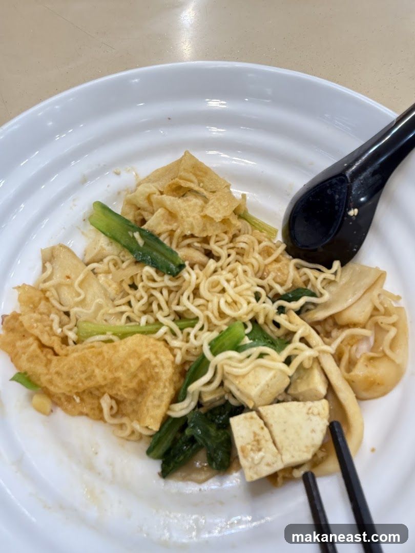 Noodles with Tofu and Vegetables