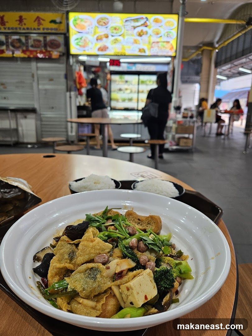Food Stall Menu and Dish