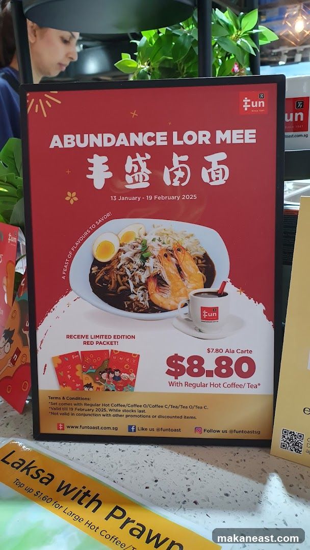 Abundance Lor Mee Promotion