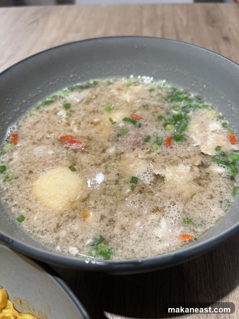 Soup with Meatballs and Goji Berries