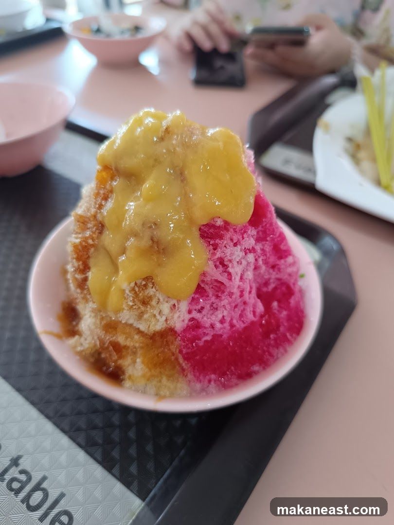 Shaved Ice Dessert