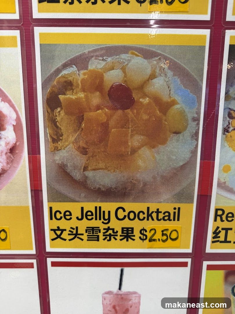 Ice Jelly Cocktail
