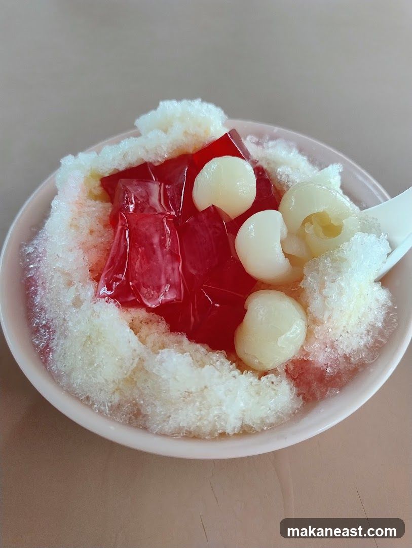 Lychee and Jelly Dessert