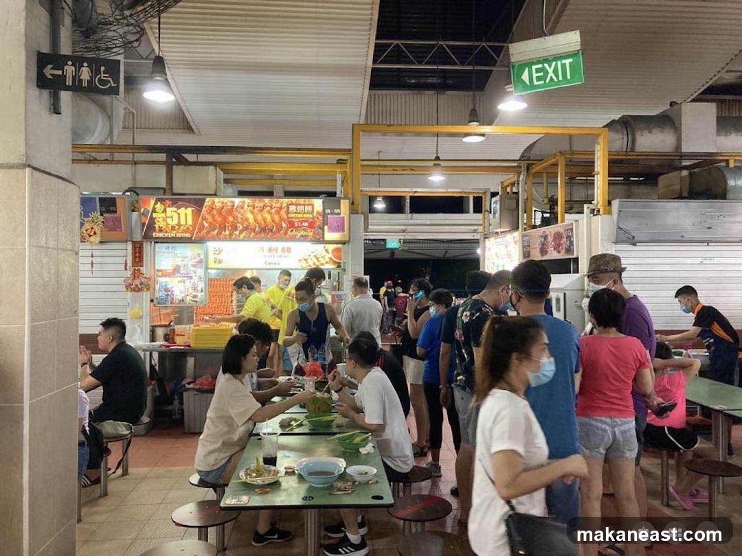 Busy Food Court