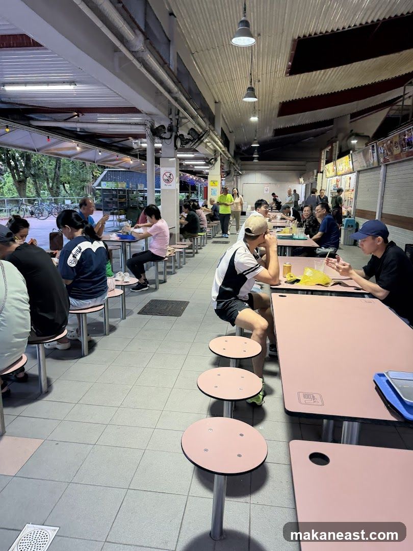 Hawker Centre Dining Area