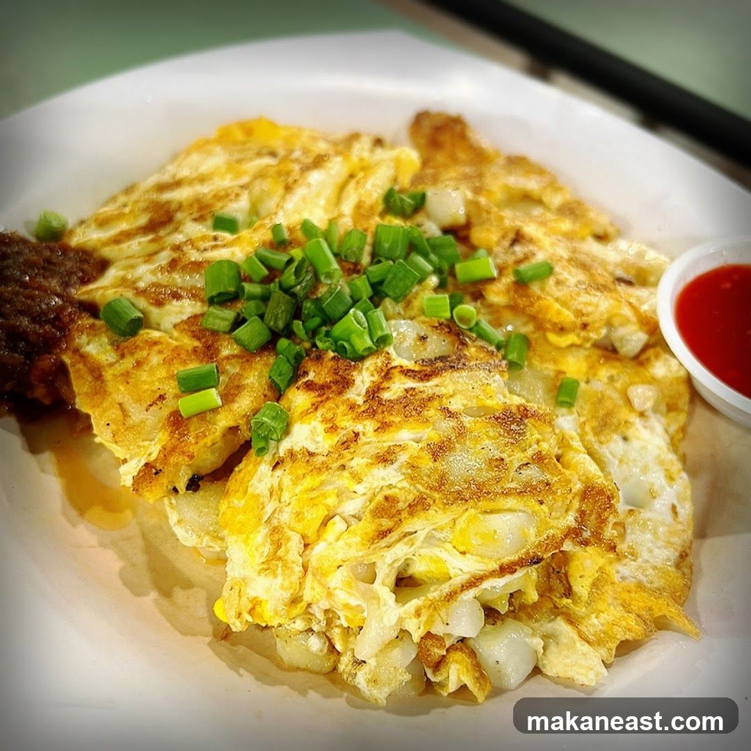 Fried Omelette with Scallions