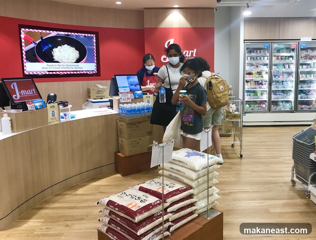 J-mart Japanese Food Market Checkout