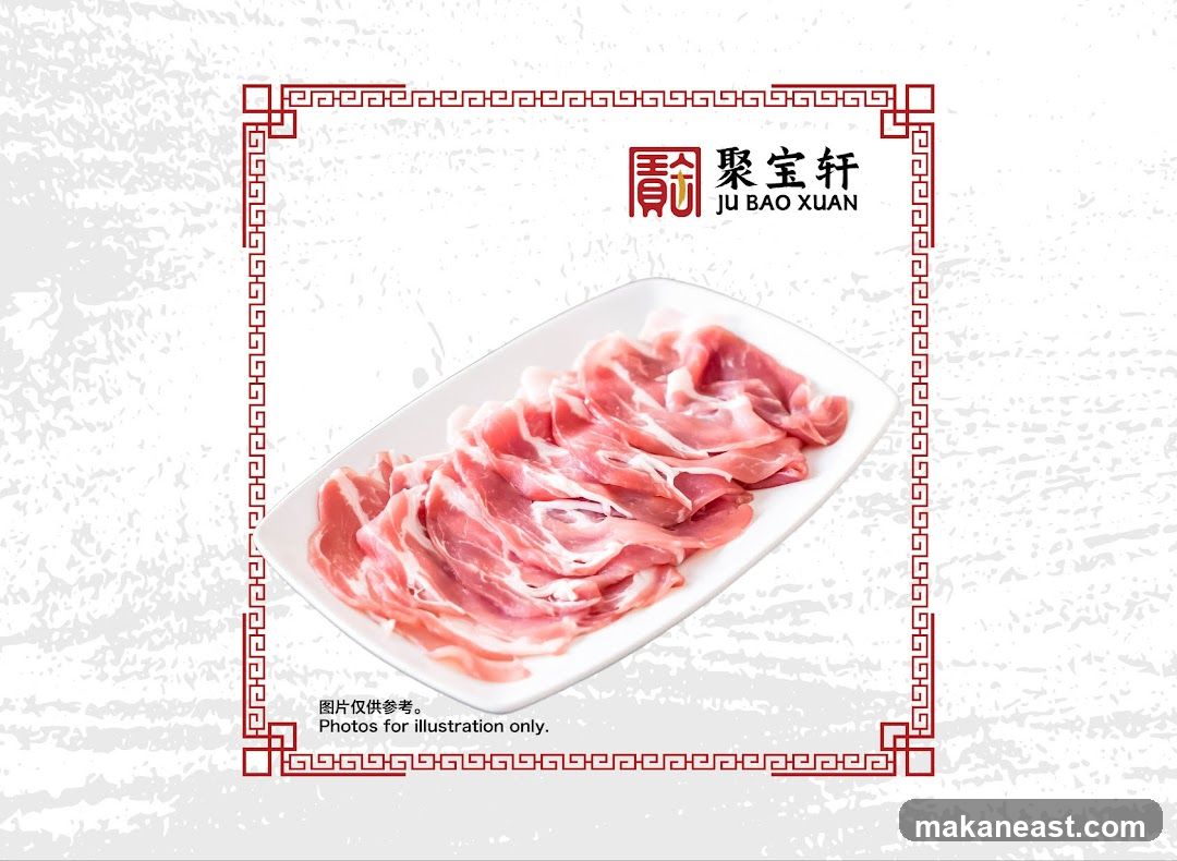 Slices of Raw Meat