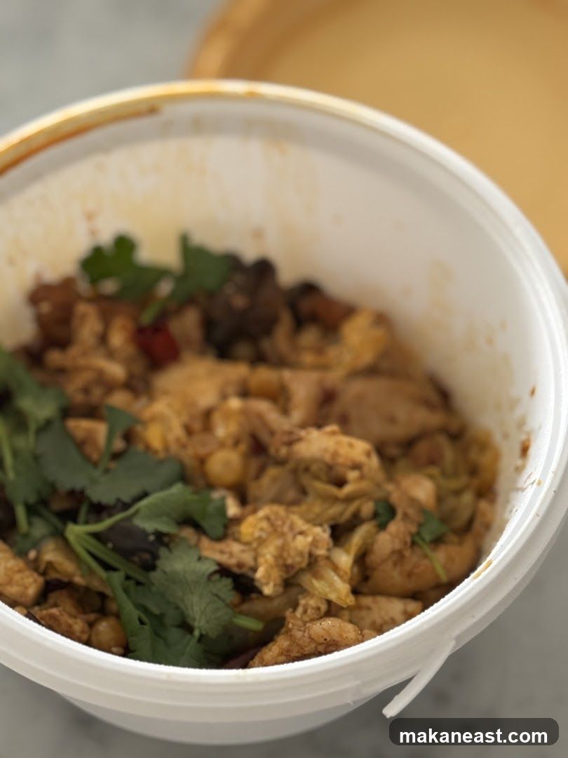 Takeout Container of Food